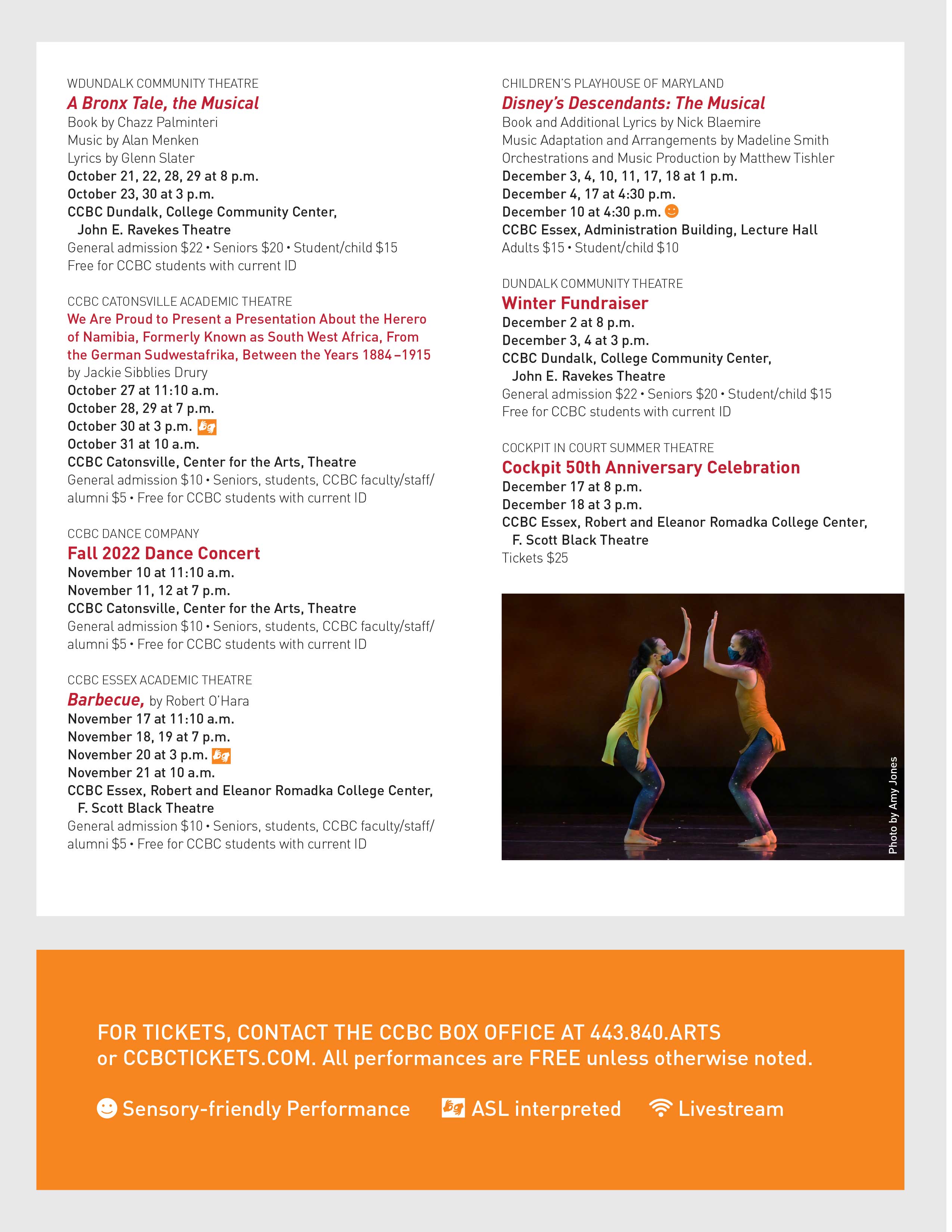 Arts Live! Fall 2022 page 5