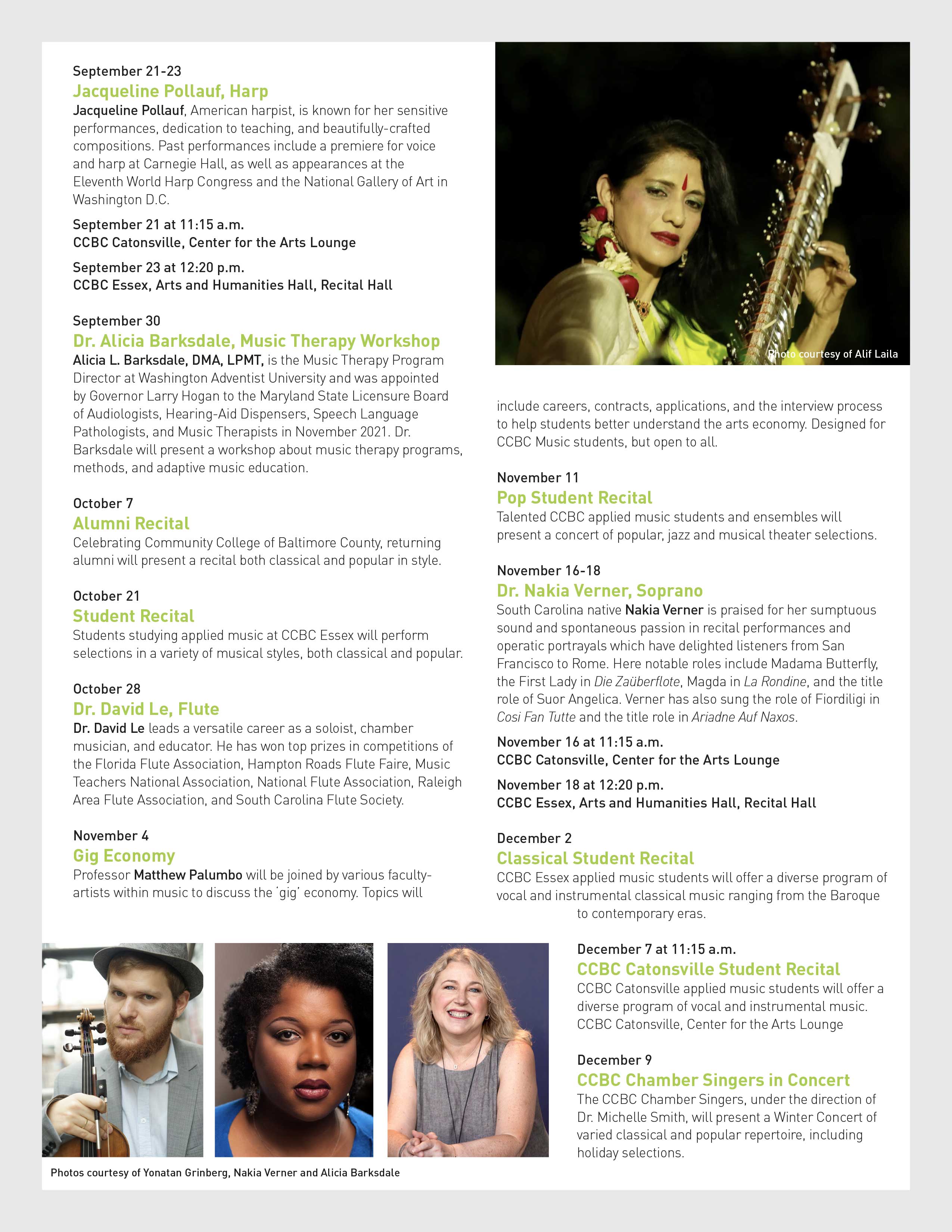 Arts Live! Fall 2022 page 7