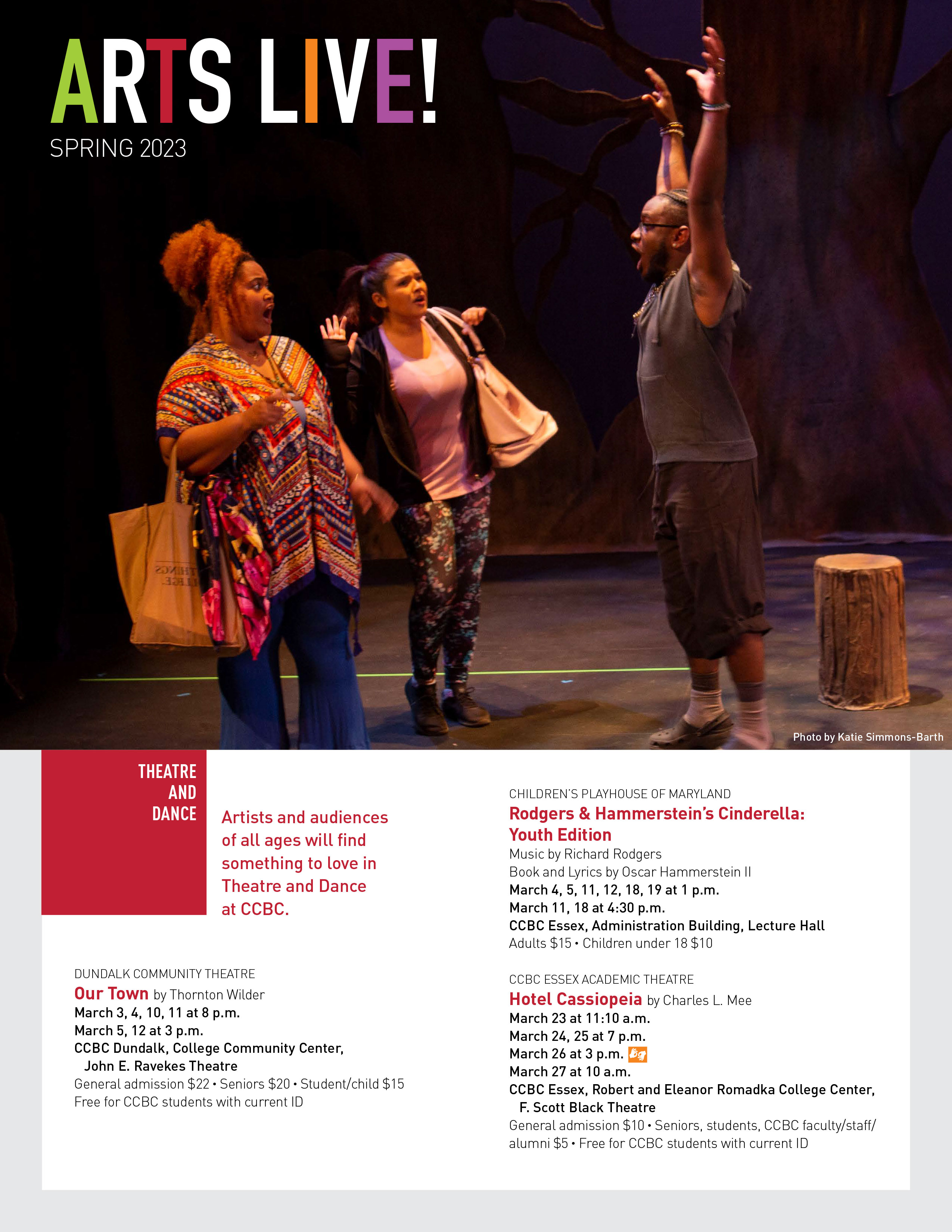 Arts Live! Spring 2023 page 2
